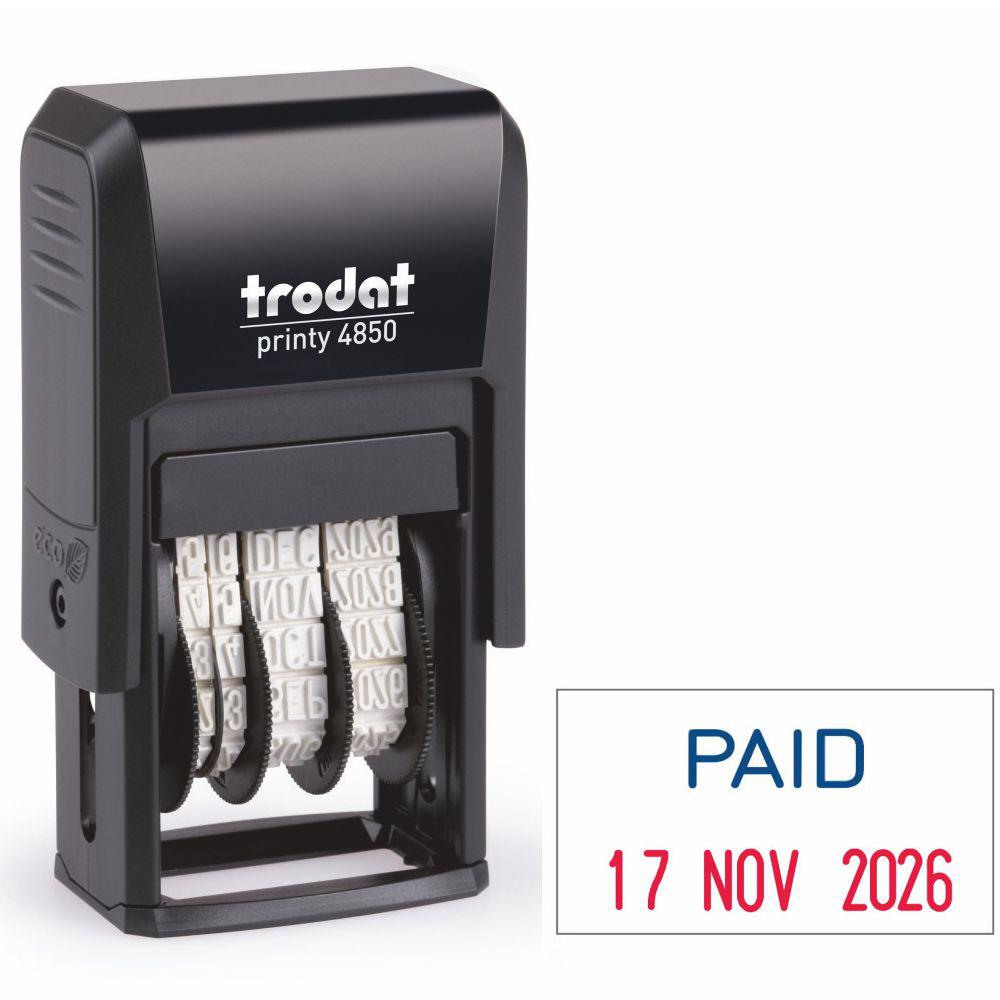 PRINTY 4850/L2 PAID DATER STAMP