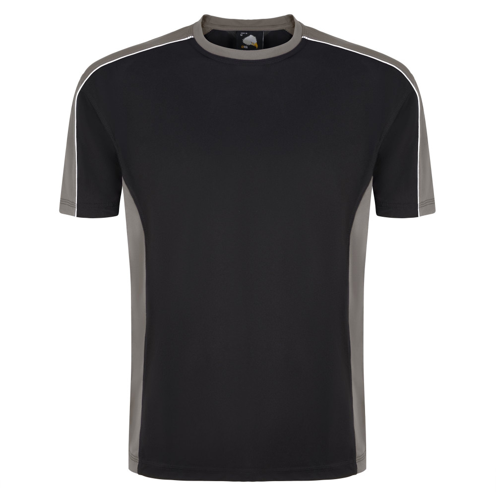 AVOCET WICKING T-SHIRT BLACK/GRH S