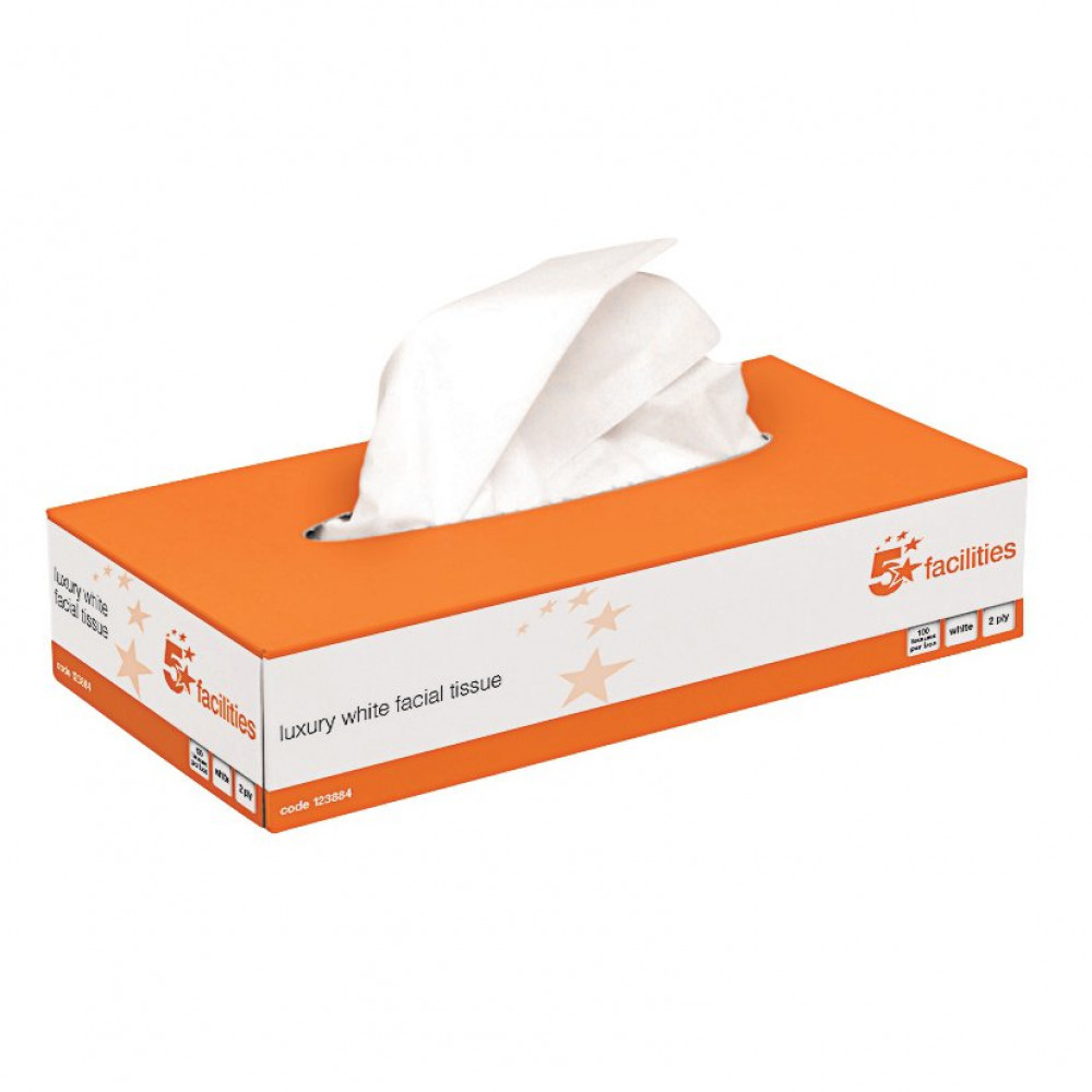LUXURY TISSUES 2-PLY WHT PK36