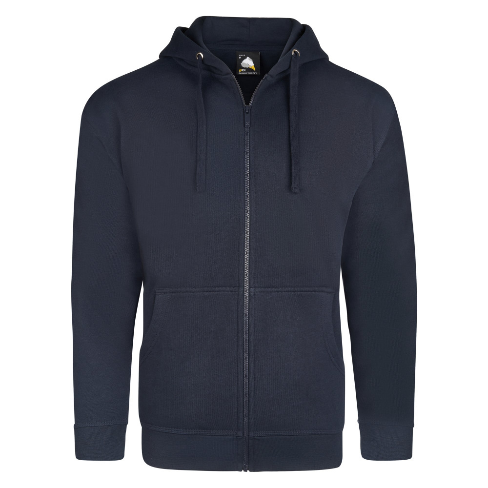 MACAW ZIPPED HOODIE UNISEX NAVY 3XL