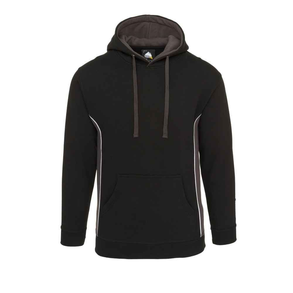 SILVERSWIFT HOODIE BLACK/GRH L