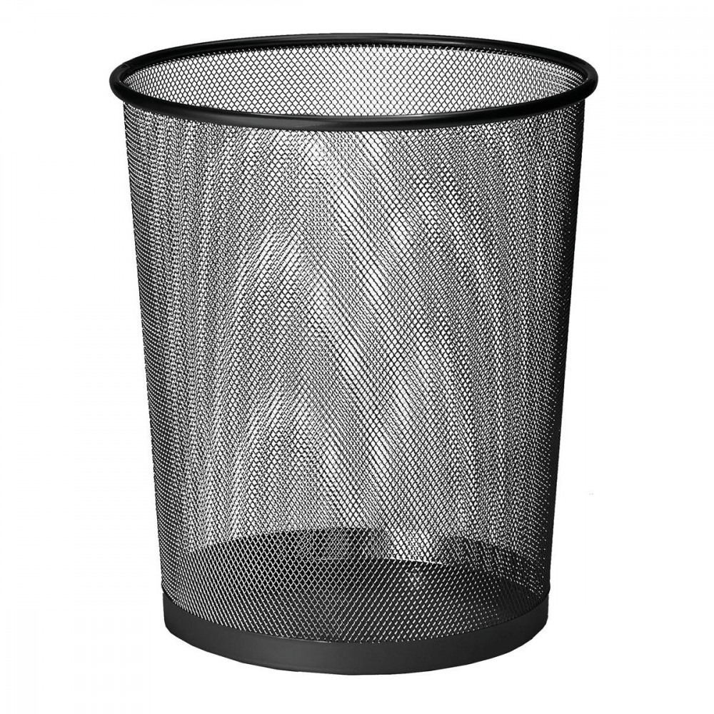 MESH WASTE BIN 20L 305X345MM BLACK