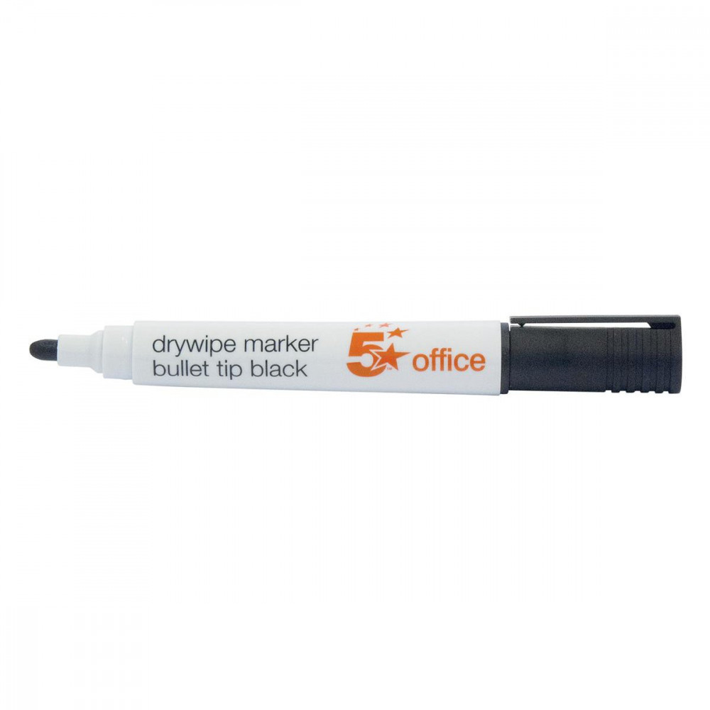 DRYWIPE MKR BULLET BLK PK12