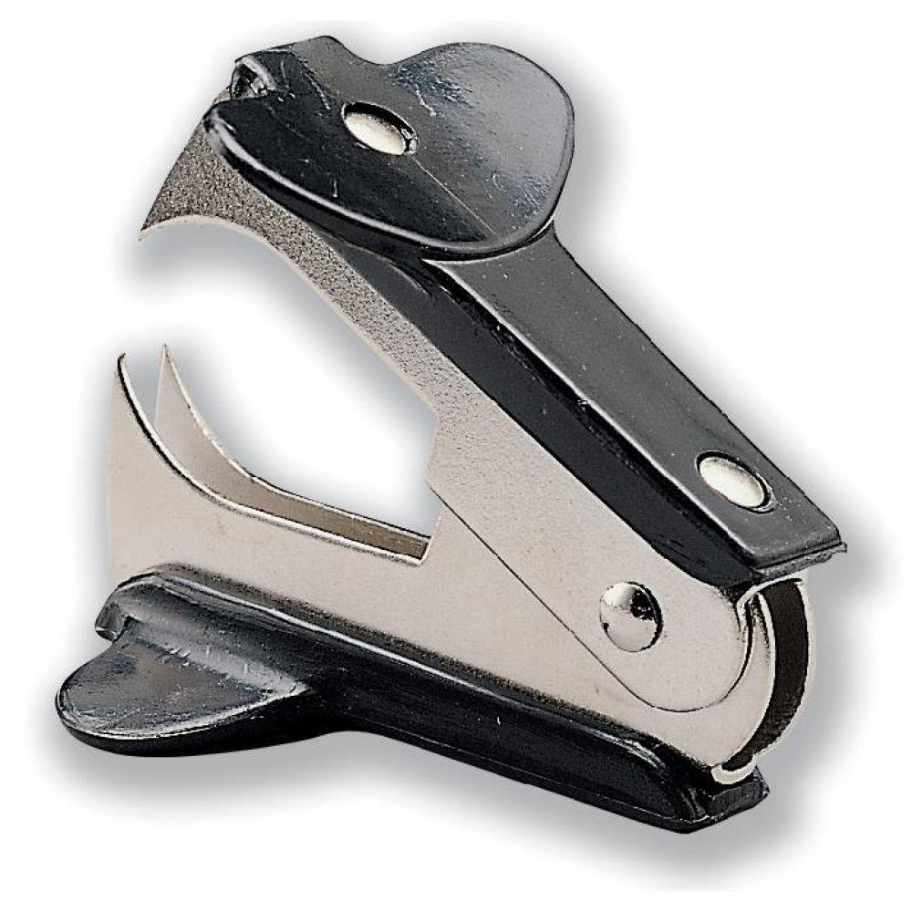 STAPLE REMOVER CONTOURED GRIP BLACK
