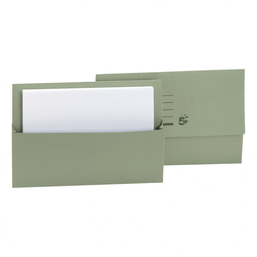 DOCUMENT WALLET RCYC FC GRN PK50