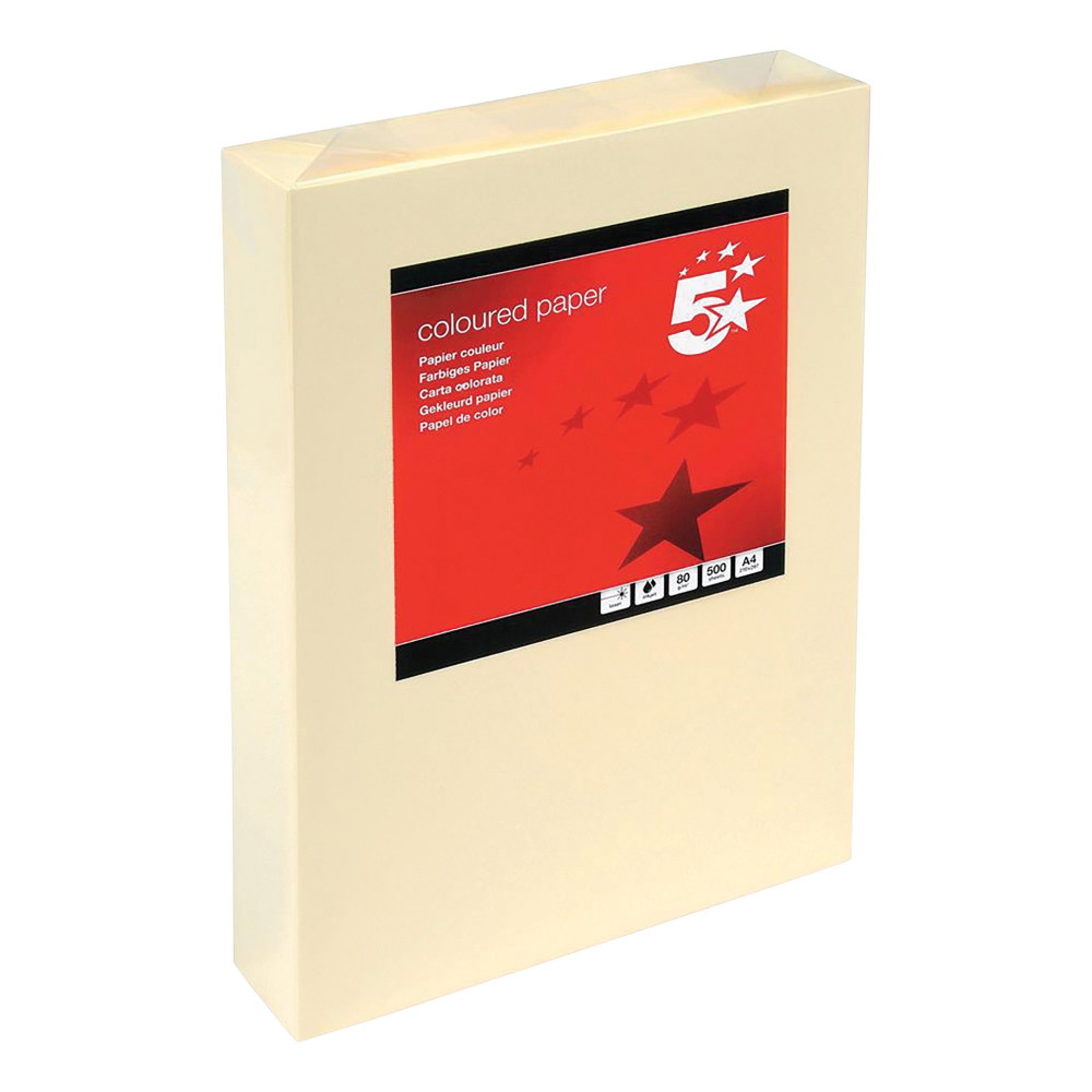 COPIER PAPER A4 LIGHT CREAM PK500
