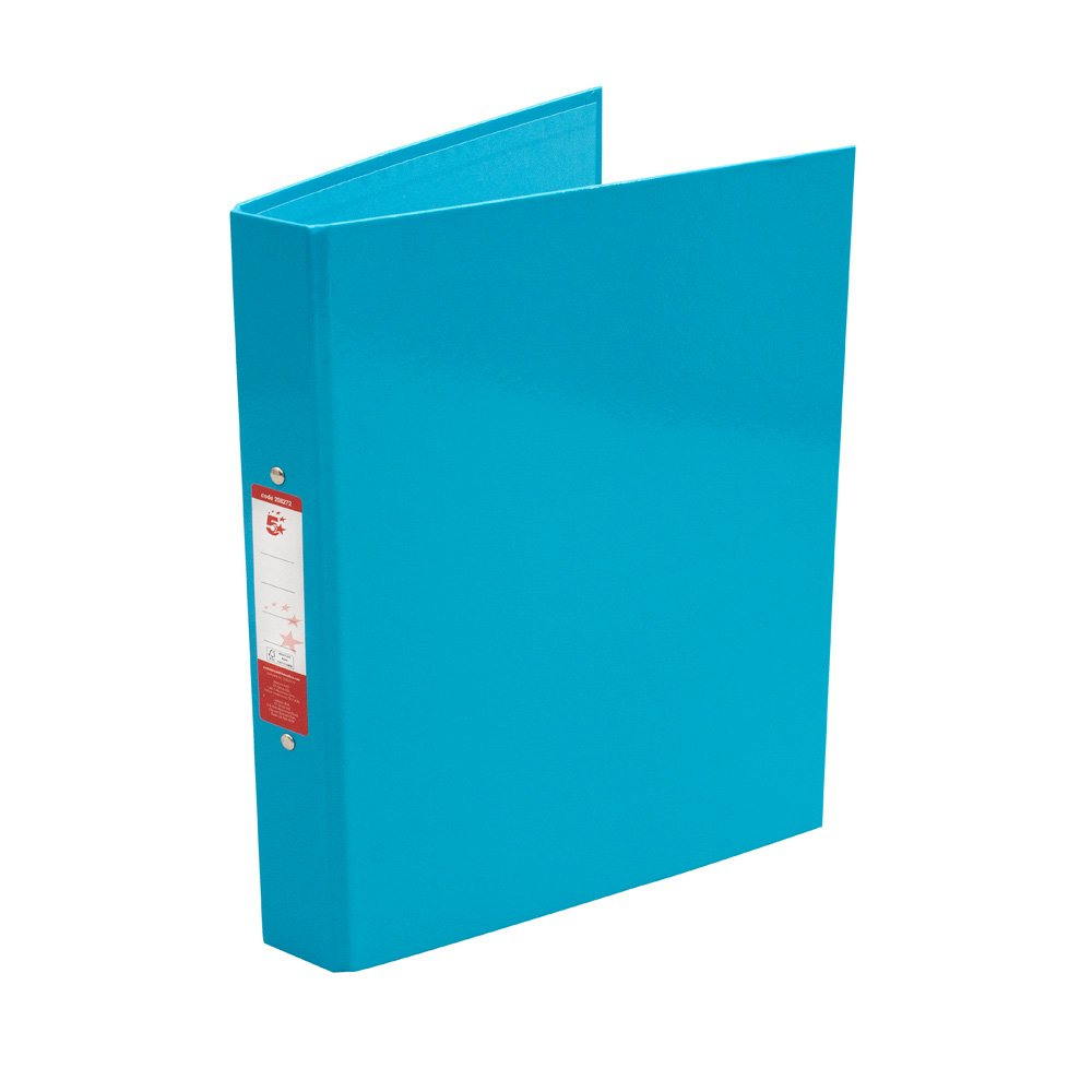 2 O-RING BINDER A4 BLUE PK10