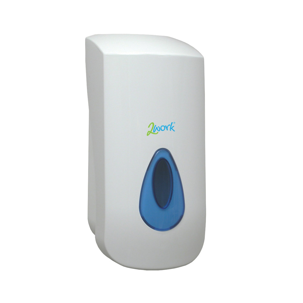 2WORK FOAM SOAP DISPENSER WHITE