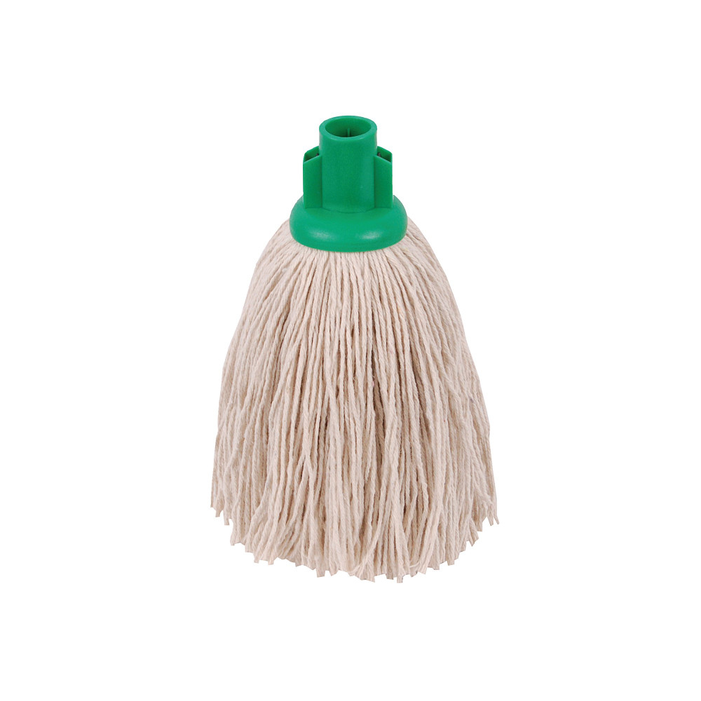 2WORK 12OZ TWINE ROUGH MOP GRE PK10