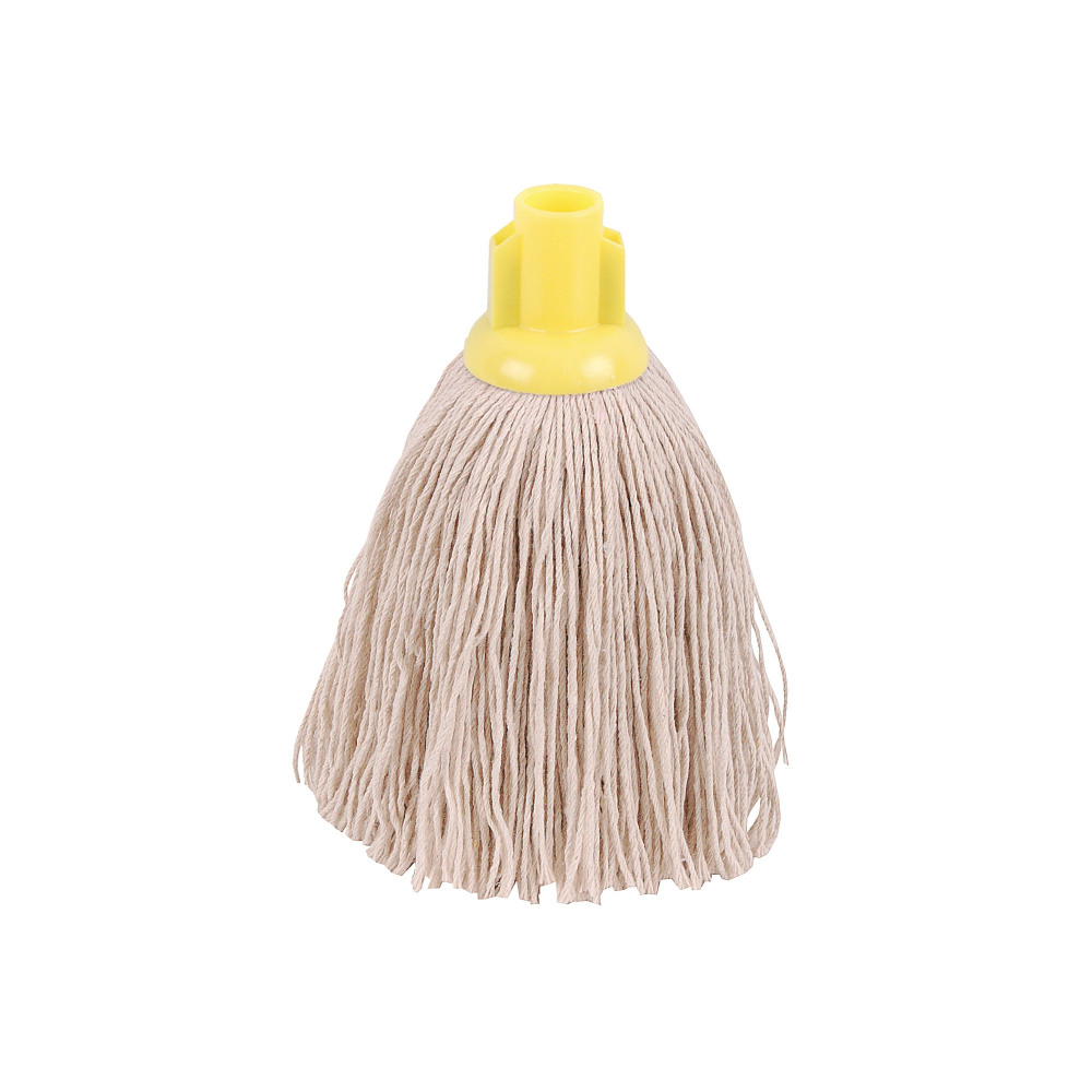 2WORK 12OZ TWINE ROUGH MOP YLW PK10