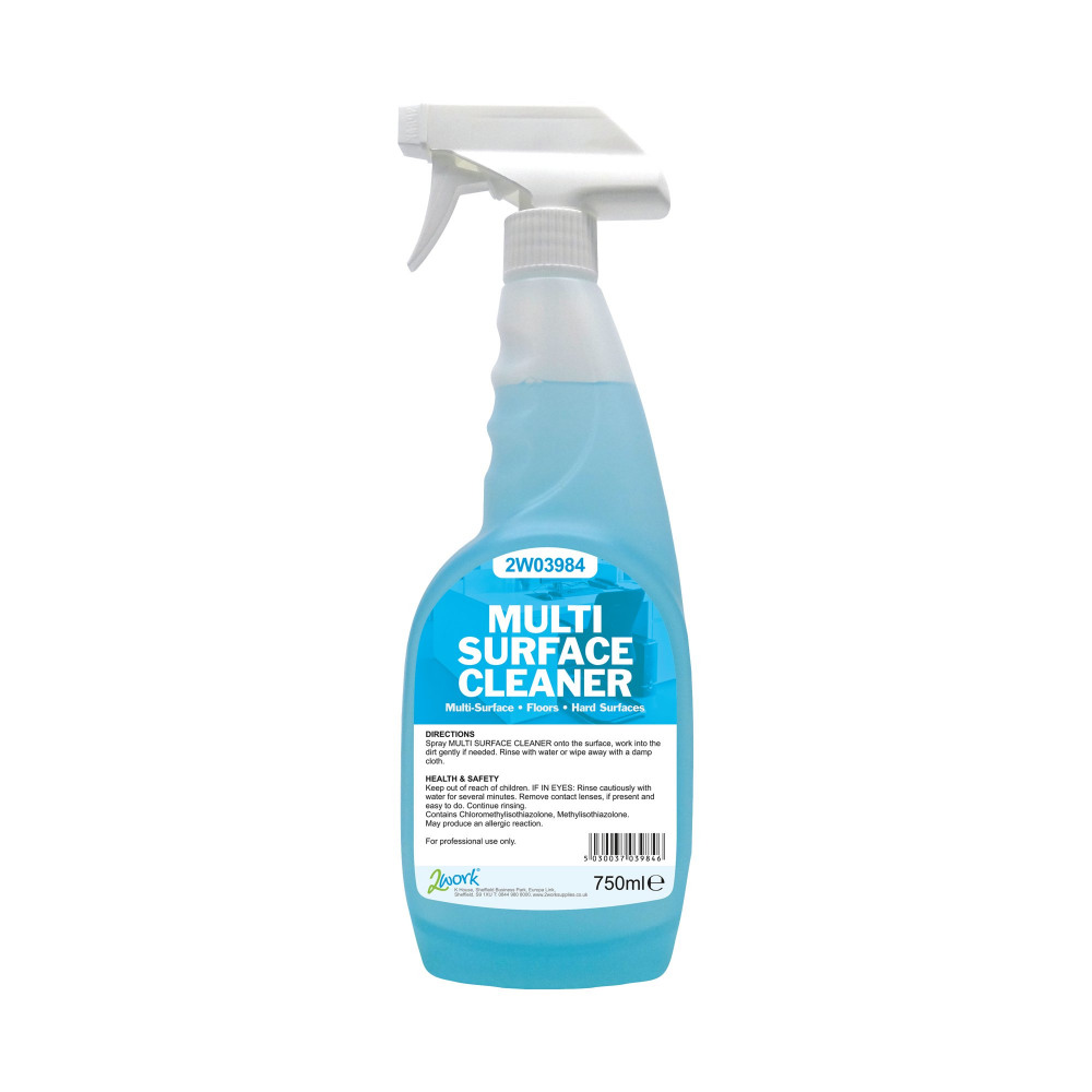 2WORK MSURF TRIGGER SPRAY 750ML PK6