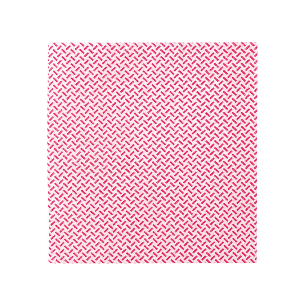 2WORK HVY DUTY NON-WOV CLOTH RED PK5