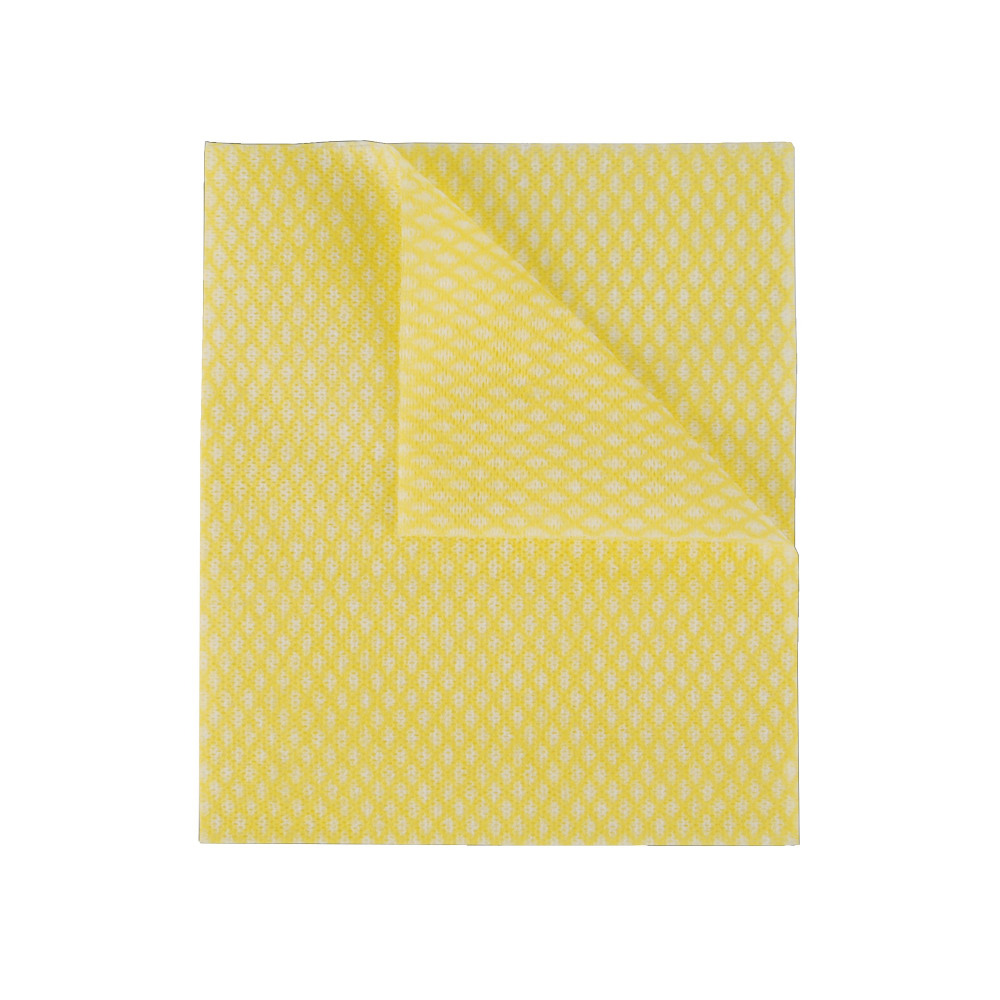 2WORK ECONOMY CLOTHS YELLOW PK50