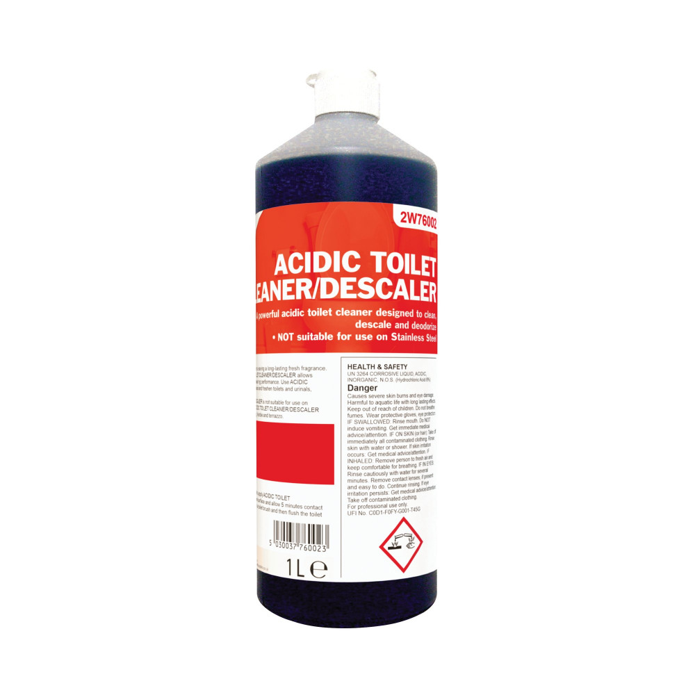 2WORK ACIDIC TOILET CLNER/DESCALE 1L
