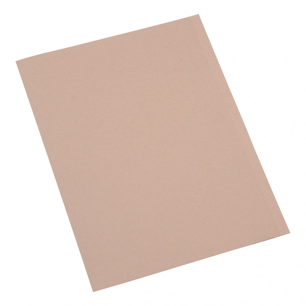 SQ CUT FOLDER 250GSM A4 BUFF PK100