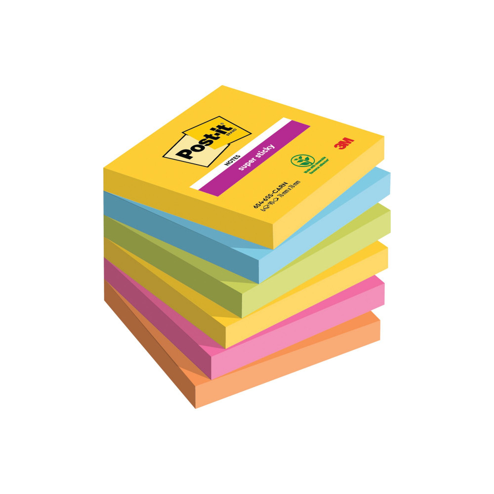 POST-IT S/S NT 76X76 90S CNVL PK6