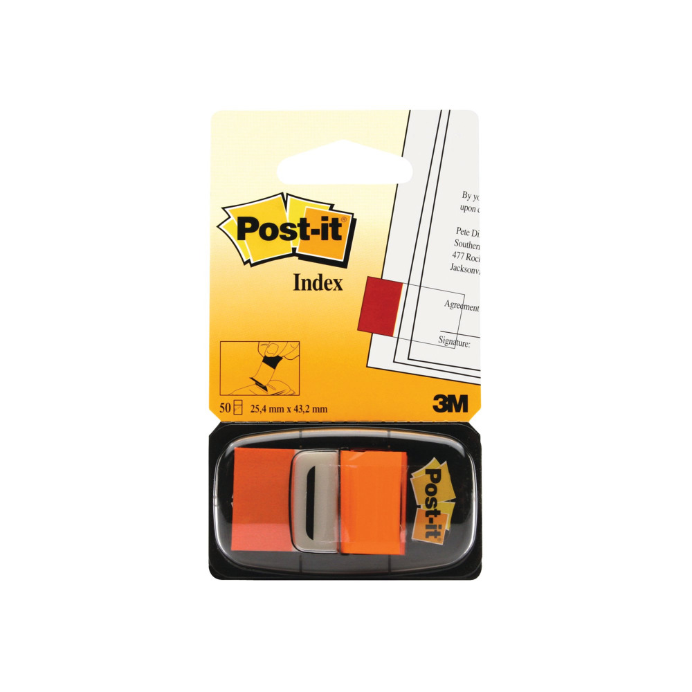 3M POSTIT TAPE FLAGS ORG 680-4 PK600