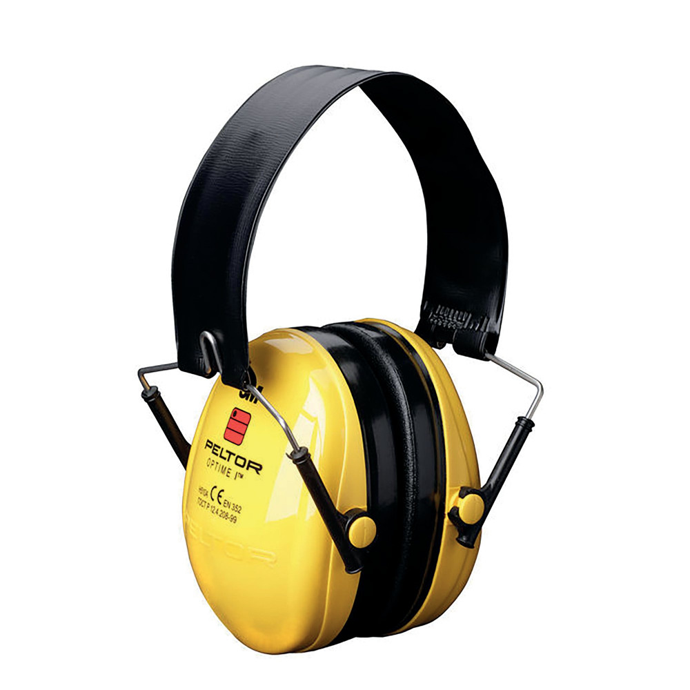 PELTOR OPTIME I FDNG HEADBAND YELLOW