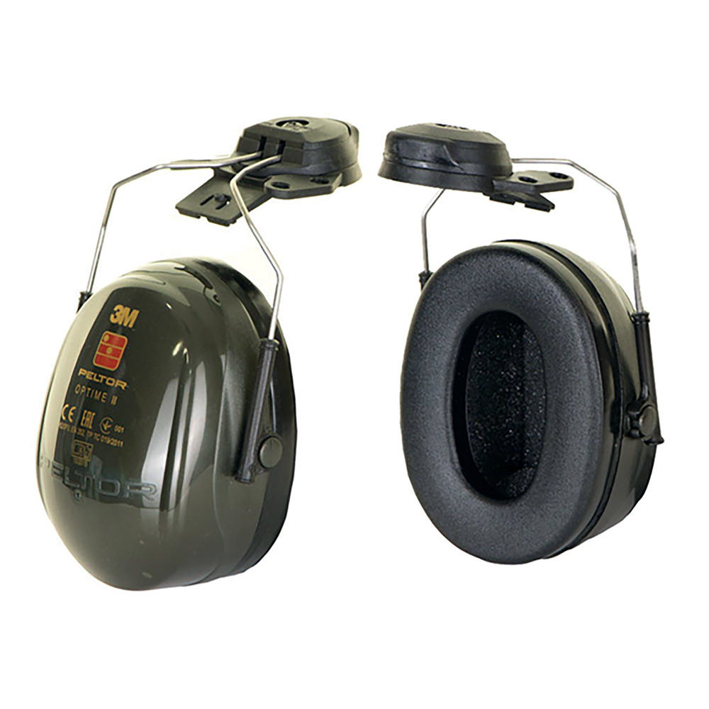 3M PELTOR OPTIME 2 HELMET ATT GREEN
