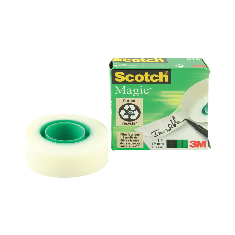 SCOTCH 810 MAGIC TAPE 19MMX33M