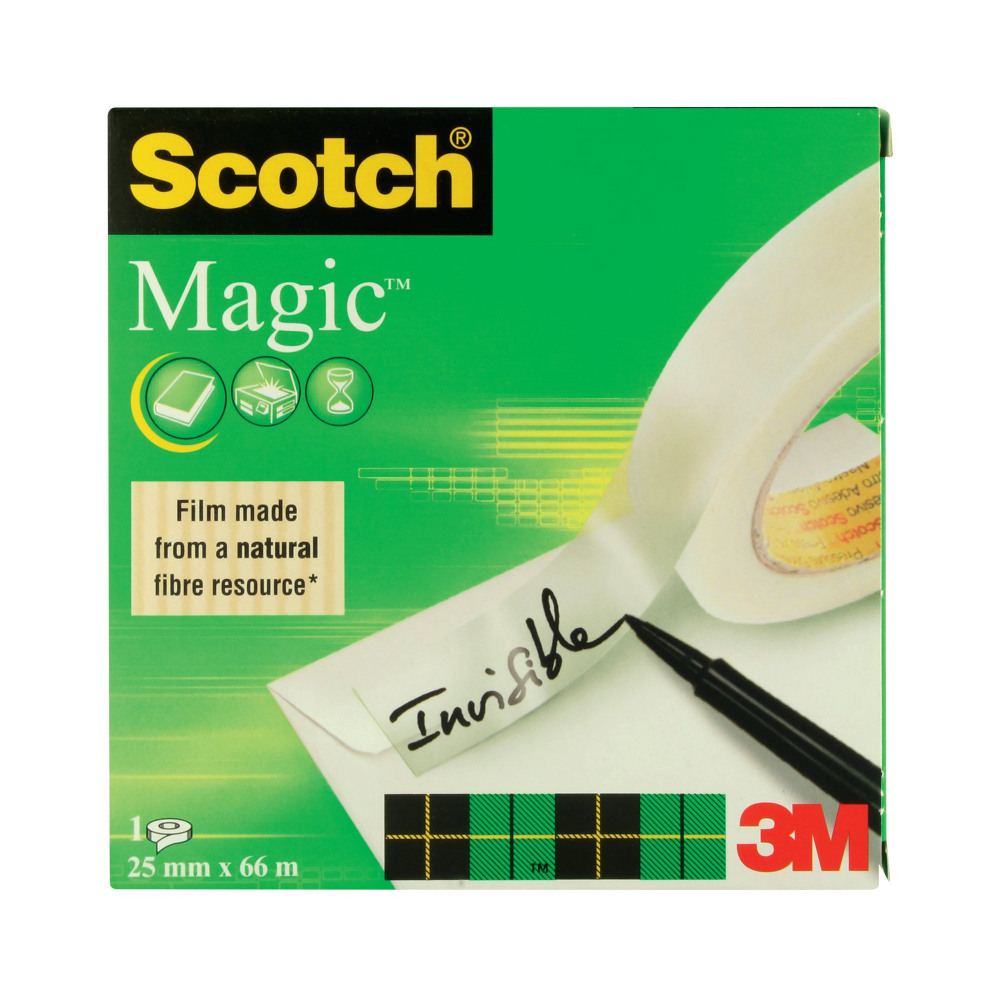 SCOTCH 810 MAGIC TAPE 25MMX66M
