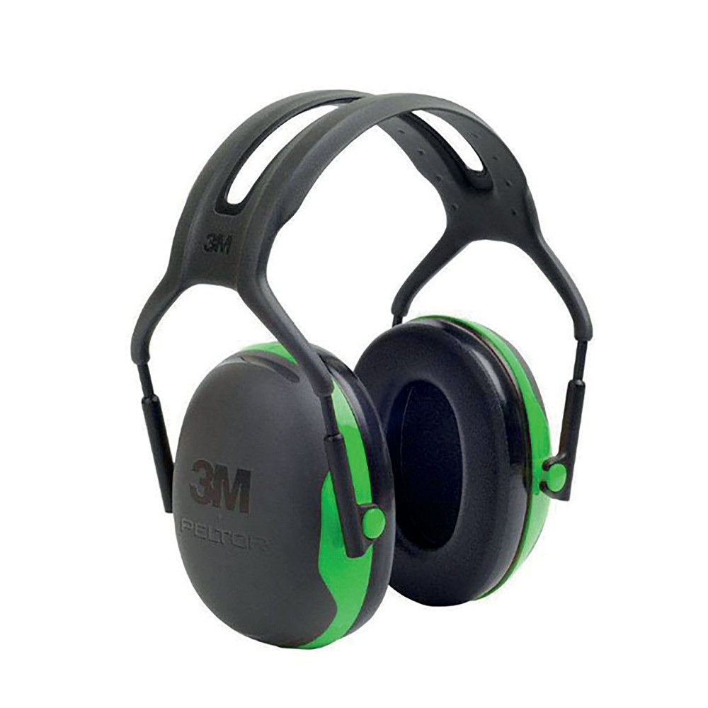 3M PELTOR X1 EAR DEFENDER HBAND GRN