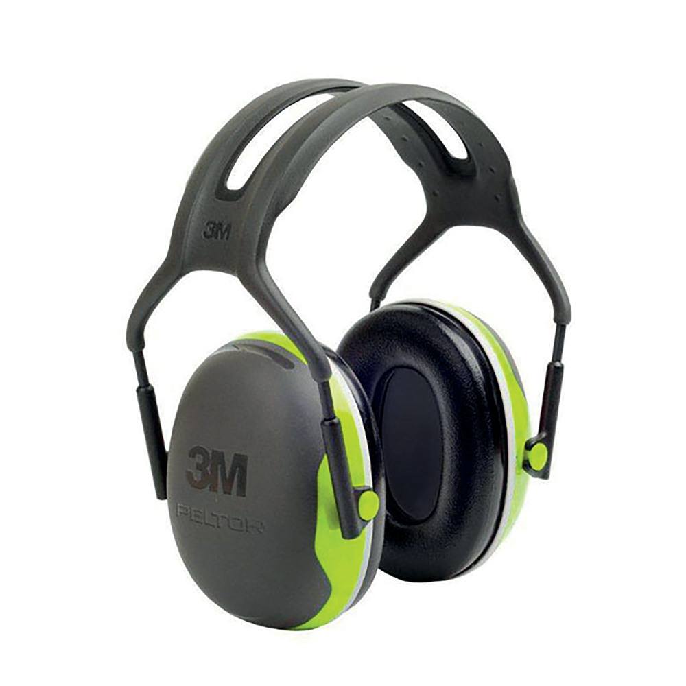 3M PELTOR X4A EAR DEFEND HBAND GREEN