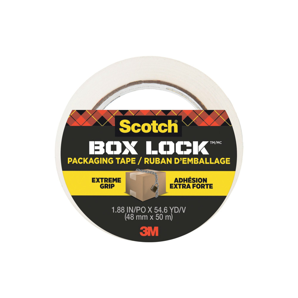 SCOTCH BOX LOCK PACKING TAPE 3IN
