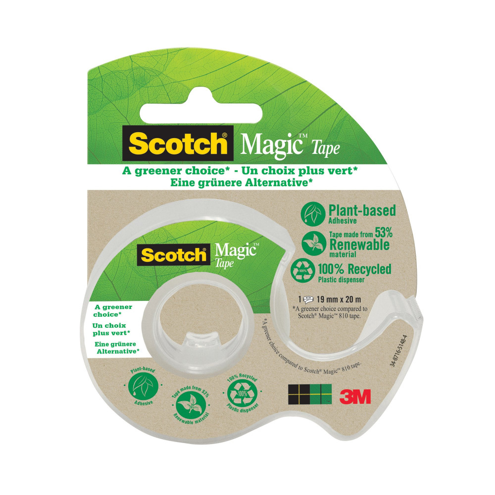 SCOTCH MAGIC TAPE 19MMX20M/DISP