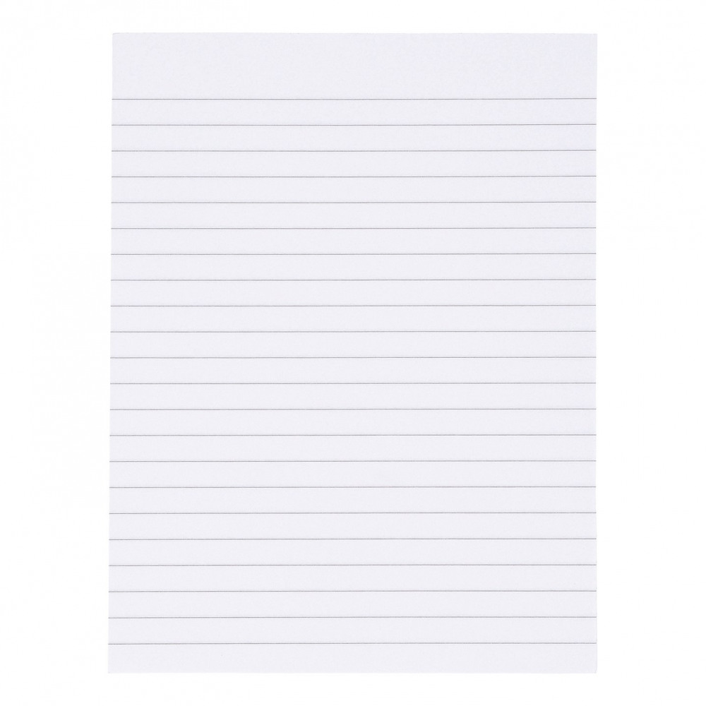 MEMO PAD 60GSM RULED 160PP WHT PK10