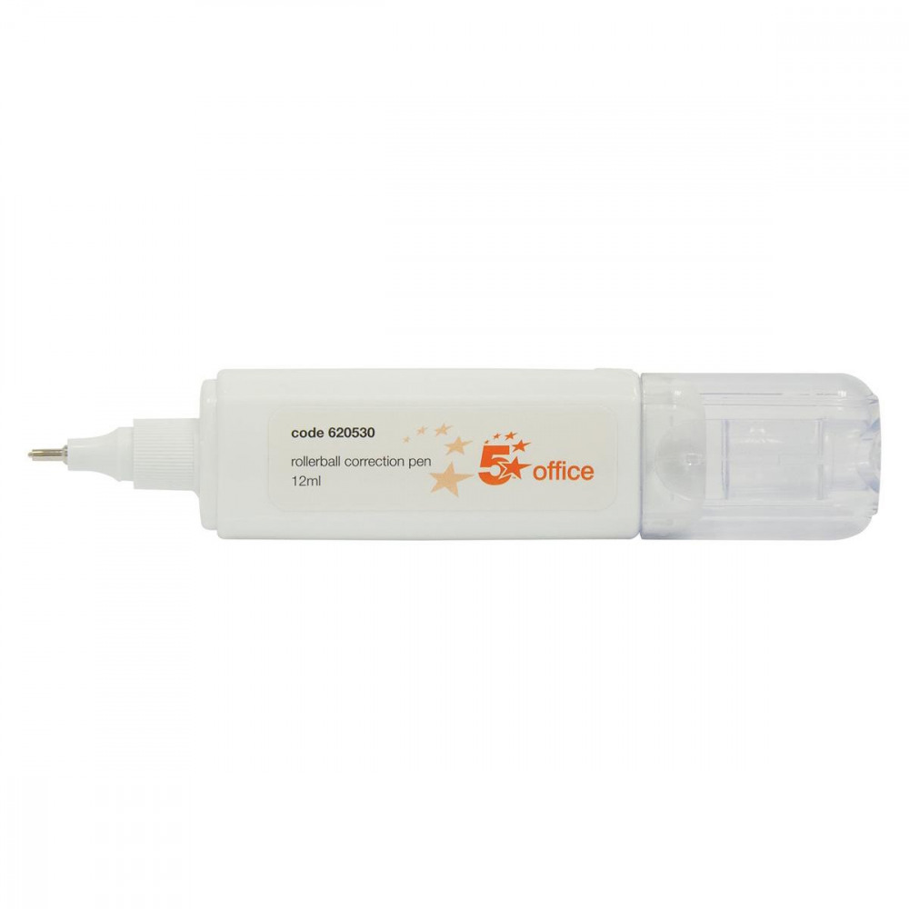 ROLLERBALL CTIO PEN 12ML WHITE PK12