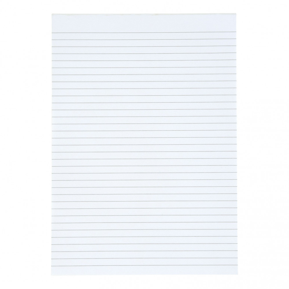 MEMO PAD RLD A4 WHT PPR PK10