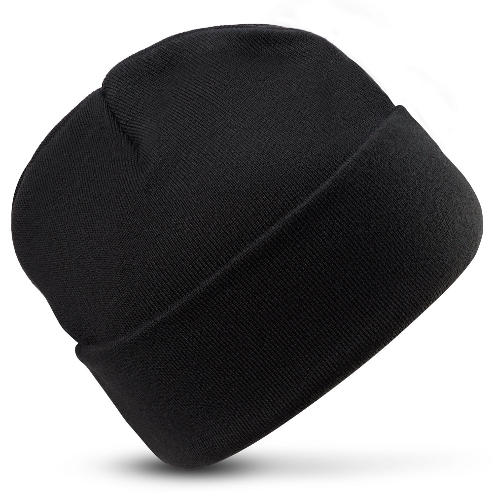 BEANIE HAT UNISEX BLACK