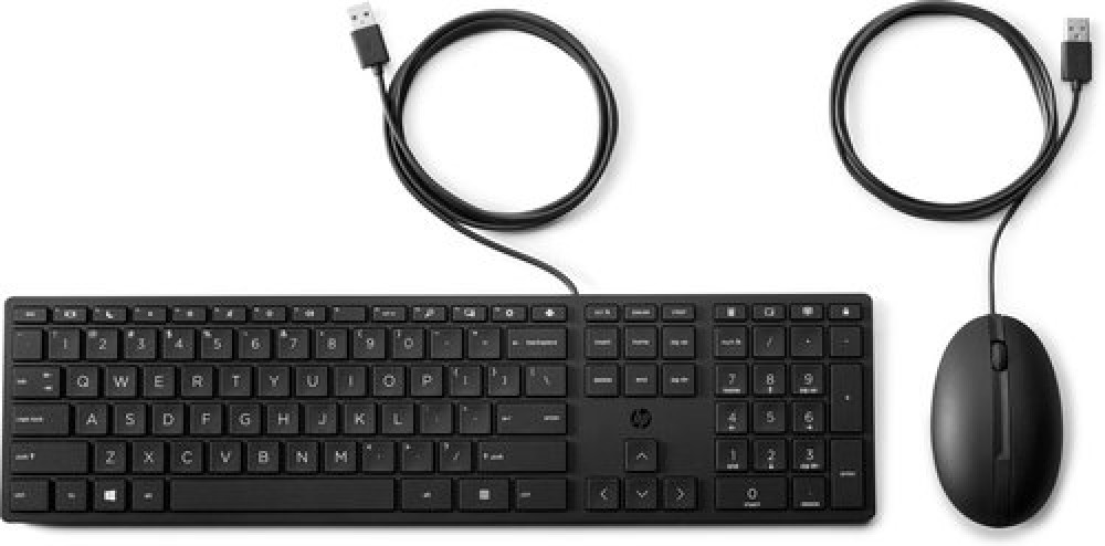 HP WIRED DESKTOP MOUSE AND KEYBOARD