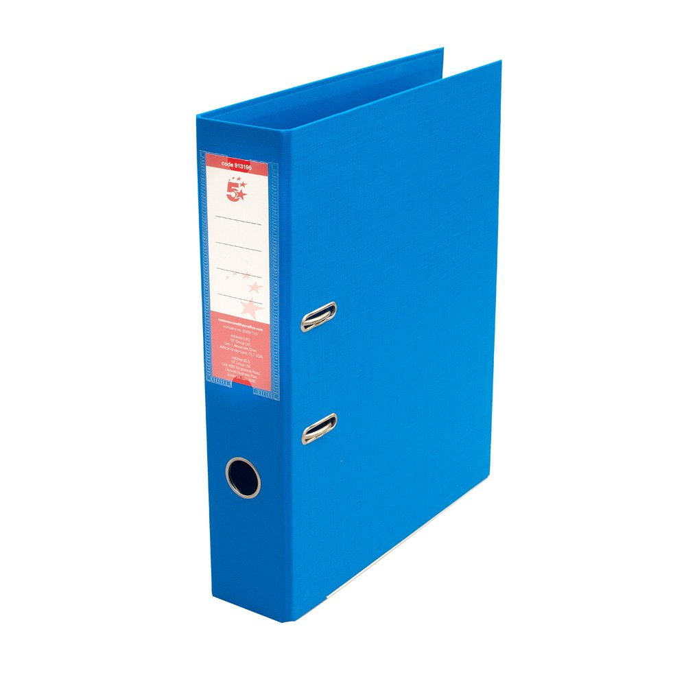 PREM PP LEVER ARCH FILE FC BLUE PK10