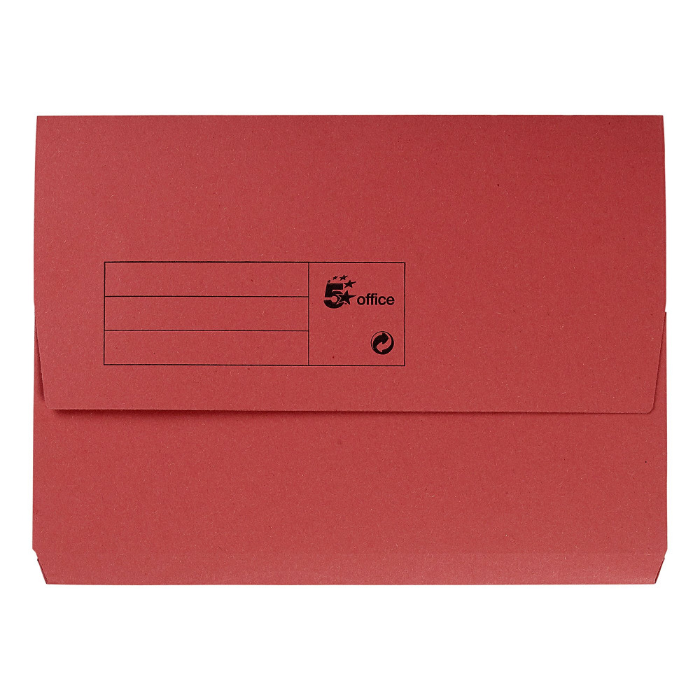 DOCUMENT WLT 285GSM RCYC A4 RED PK50