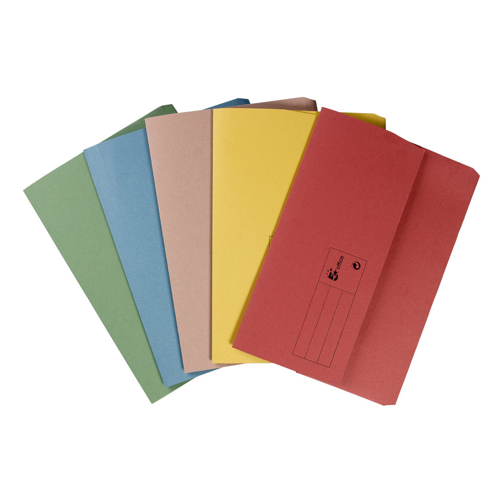 DOCUMENT WALLET A4 AST PK50