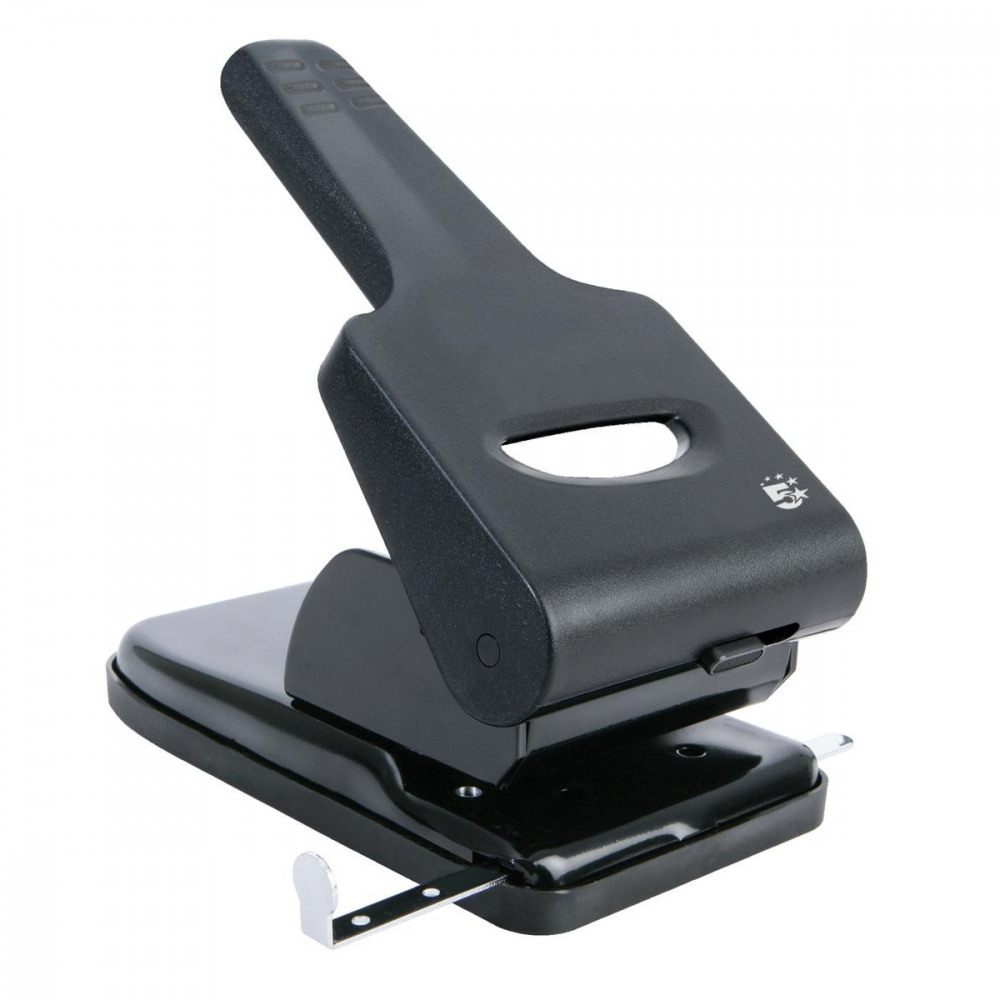 PUNCH HEAVY DUTY 2 HOLE METAL BLACK