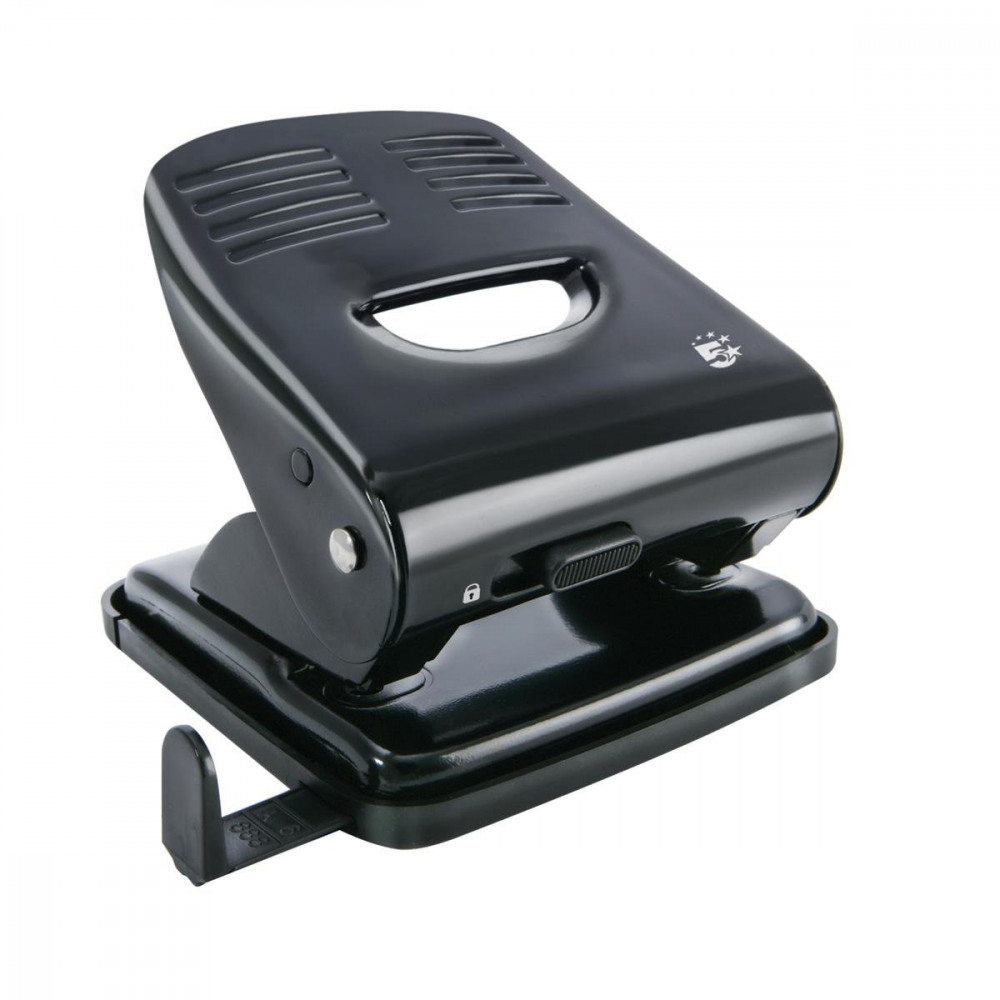 PUNCH 2-HOLE CAP 30X80GSM BLACK