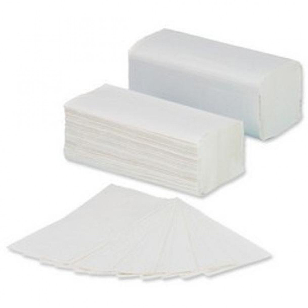HAND TOWEL V-FOLD 1-PLY PK16