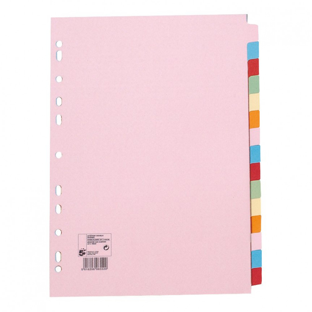 SUBJECT DVDR 15PART CARD A4 PK10