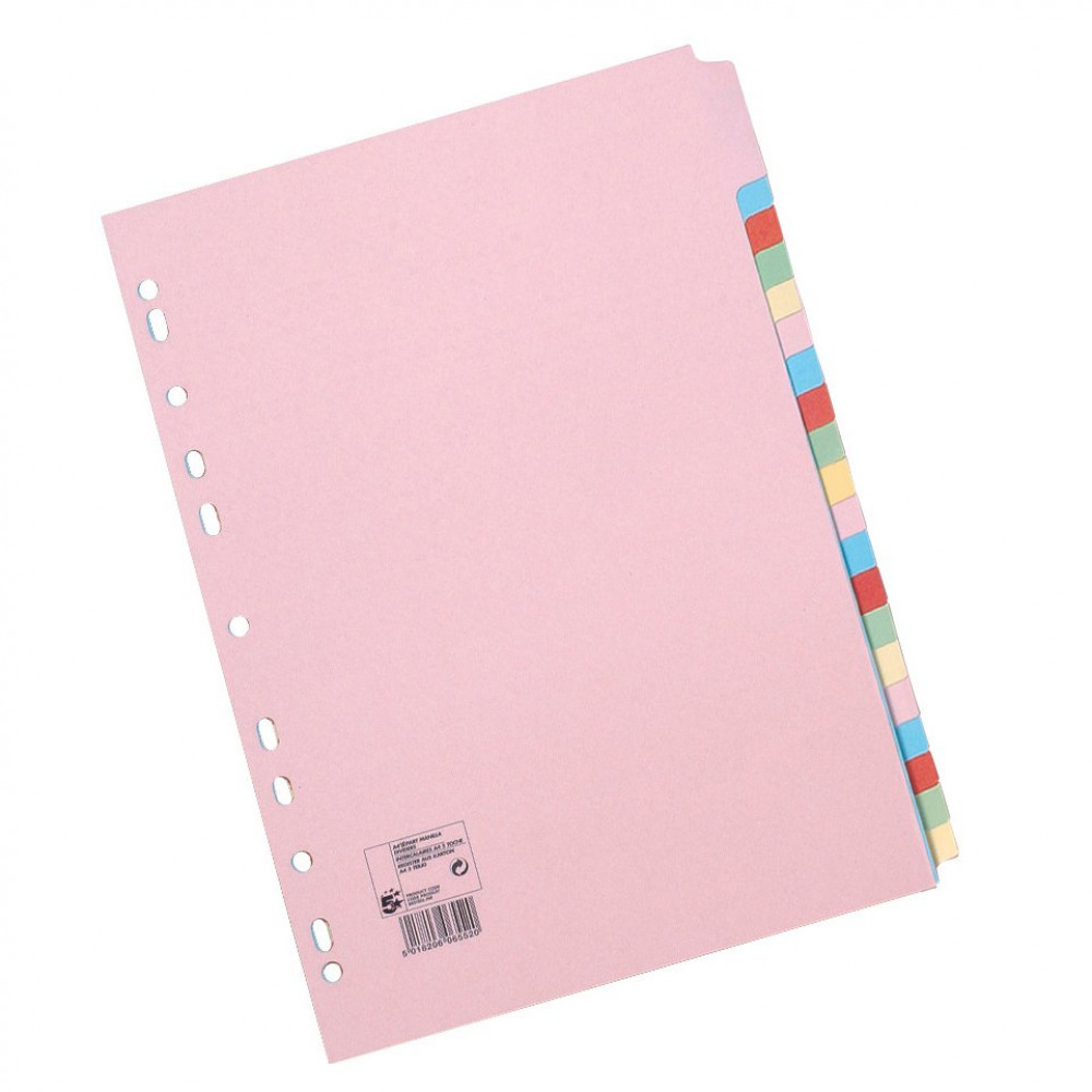 SUBJECT DVDR 20PART CARD A4 PK10