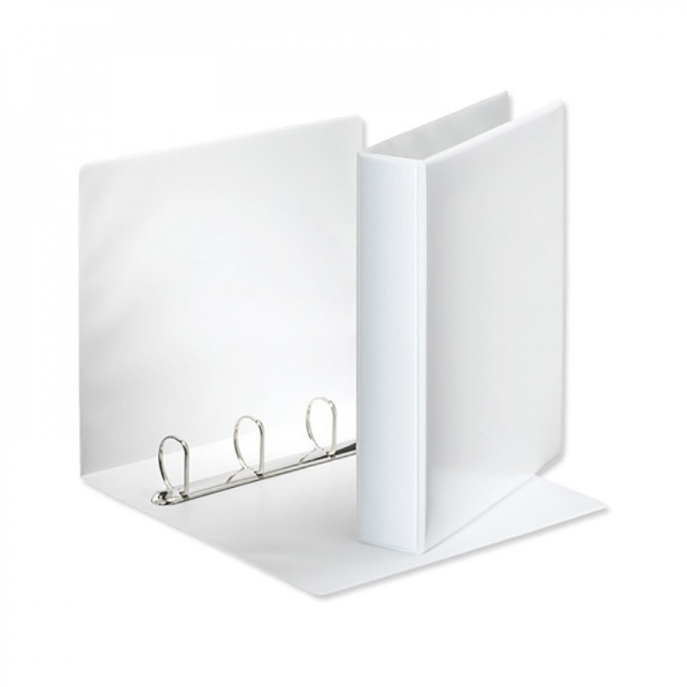 A4 PRES RING BINDER 38MM WHITE PK10