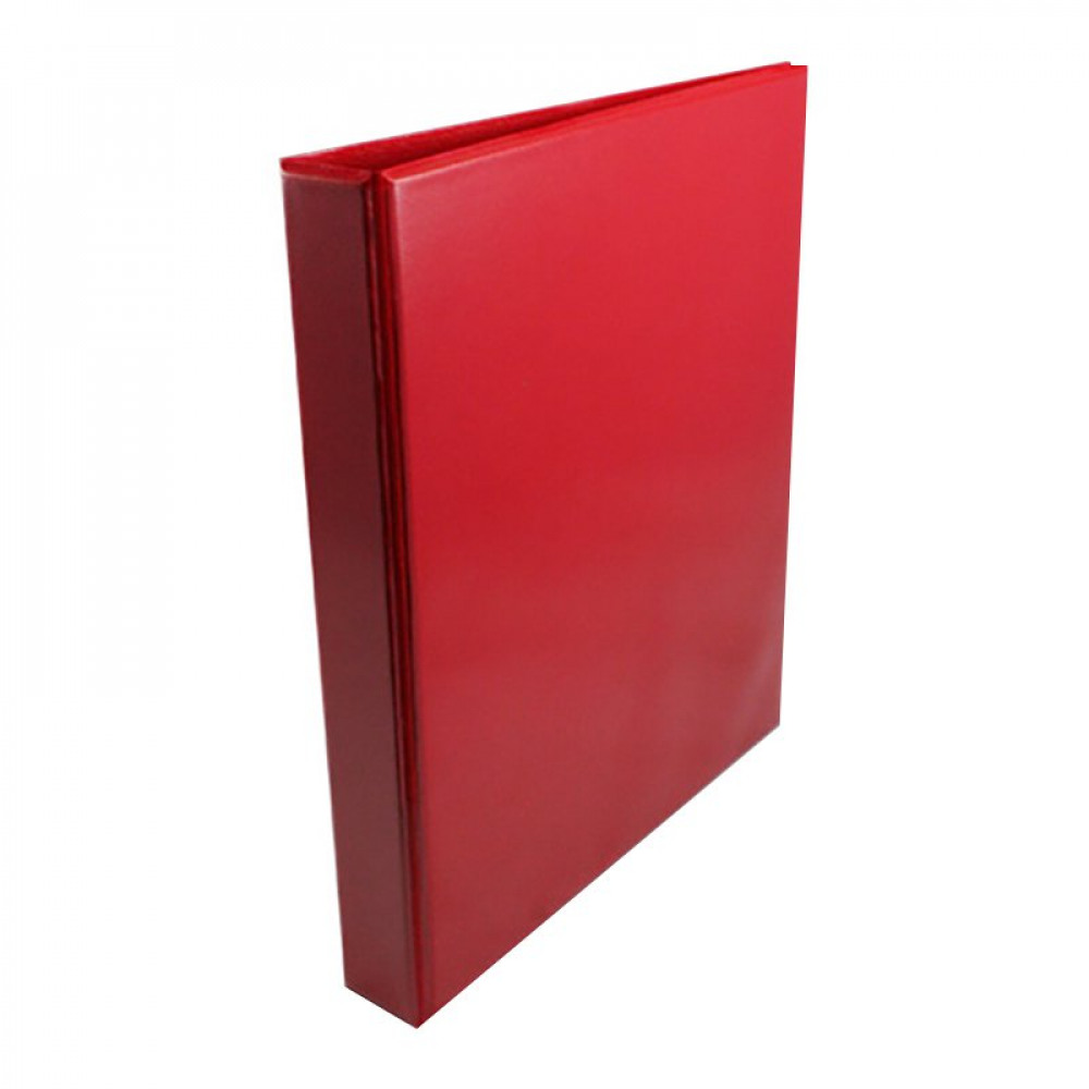 A4 PRES RING BINDER 38MM RED PK10
