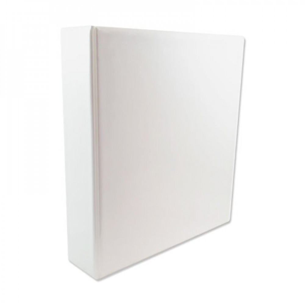 A4 PRES RING BINDER 50MM WHITE PK10