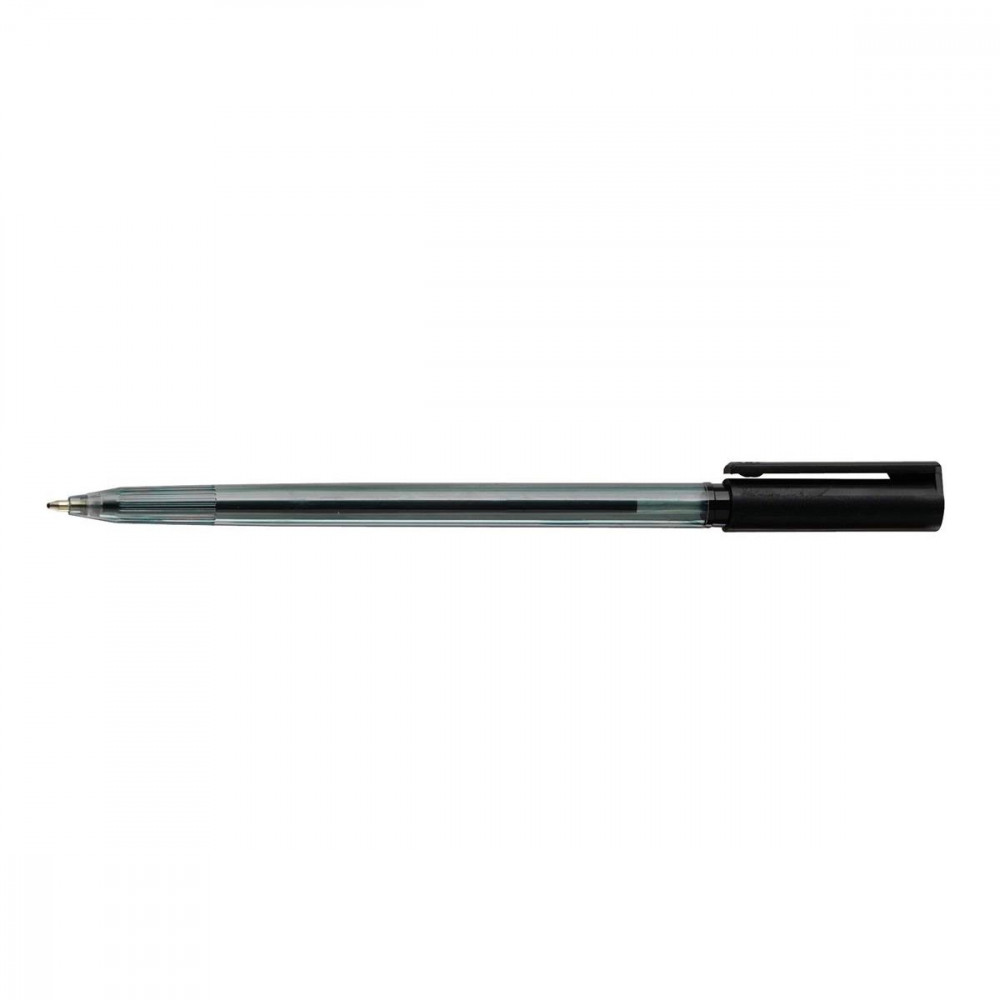 ELITE BALL PEN MED BLACK PK20