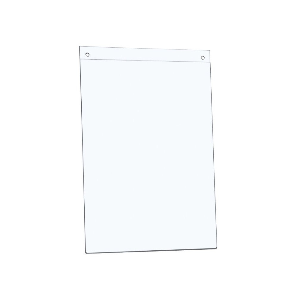 SIGN HLDR WALL DSP PORTRAIT A4 CLR