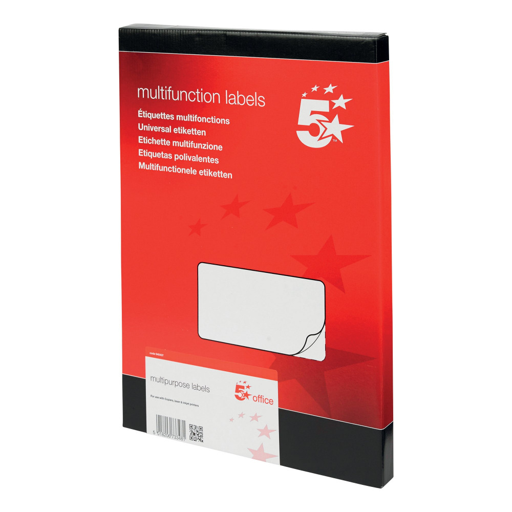 MPPS LABS 99X93MM WHITE PK600