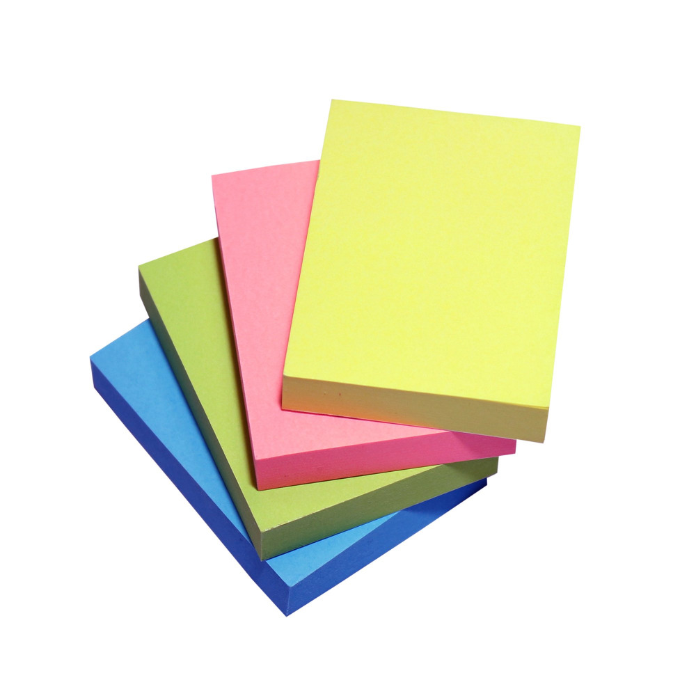 REPOSITIONABLE NOTE NEON AST PK12