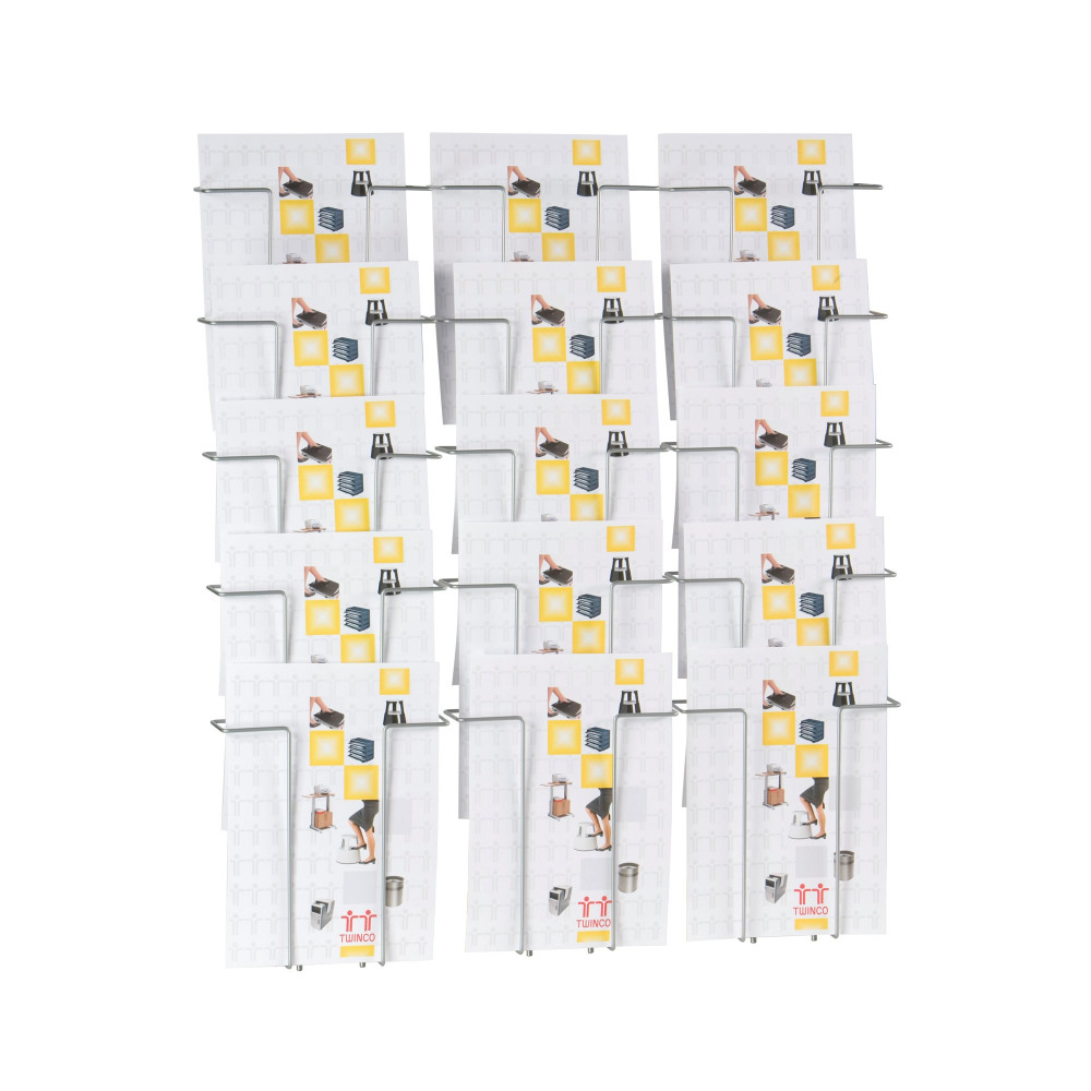 15 COMPARTMENT WIRE LIT HOLDER A4